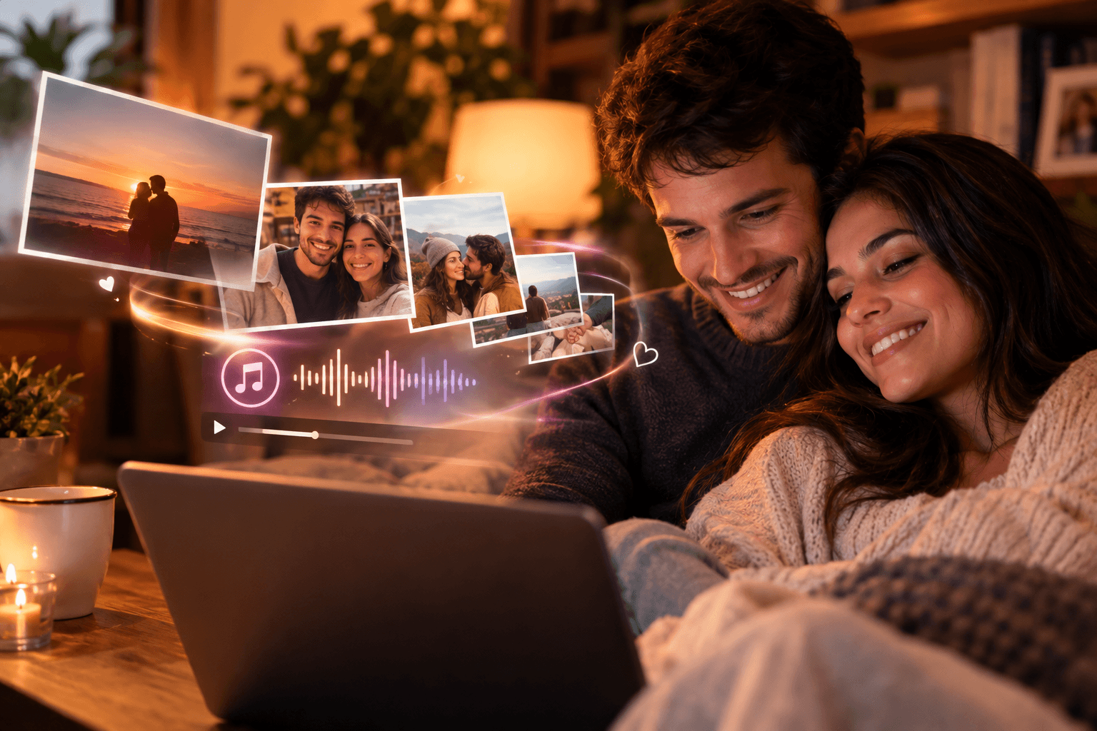 Vídeo romántico con fotos y música personalizada: cómo hacerlo y sorprender de verdad