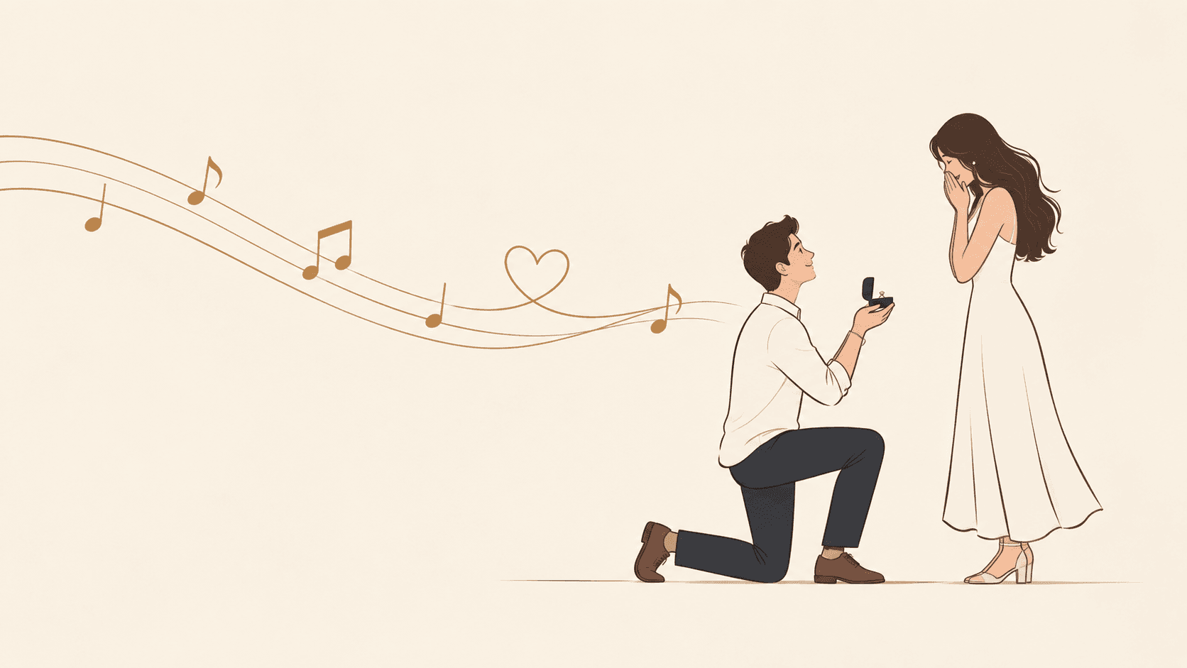 Música para Pedido de Casamento: como criar a canção única para este momento importante