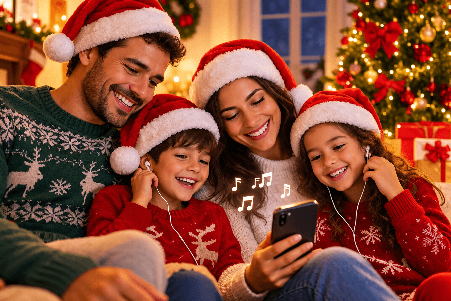 Música personalizada no Natal: como fazer e surpreender sua família e amigos